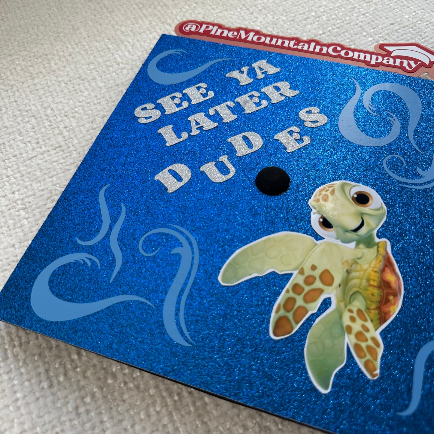 "See Ya Later Dudes" Graduation Cap Topper