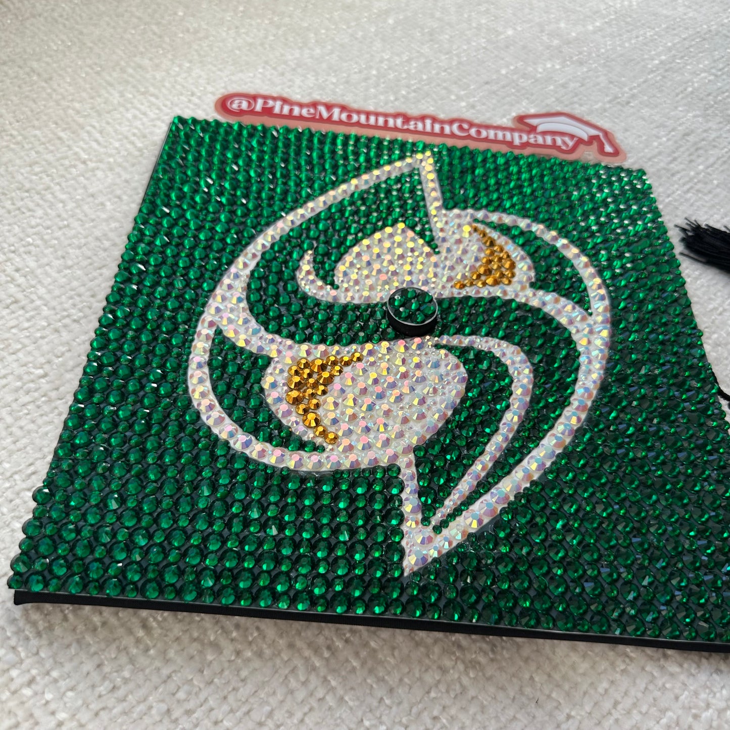 Sacramento State Rhinestone Graduation Cap Topper