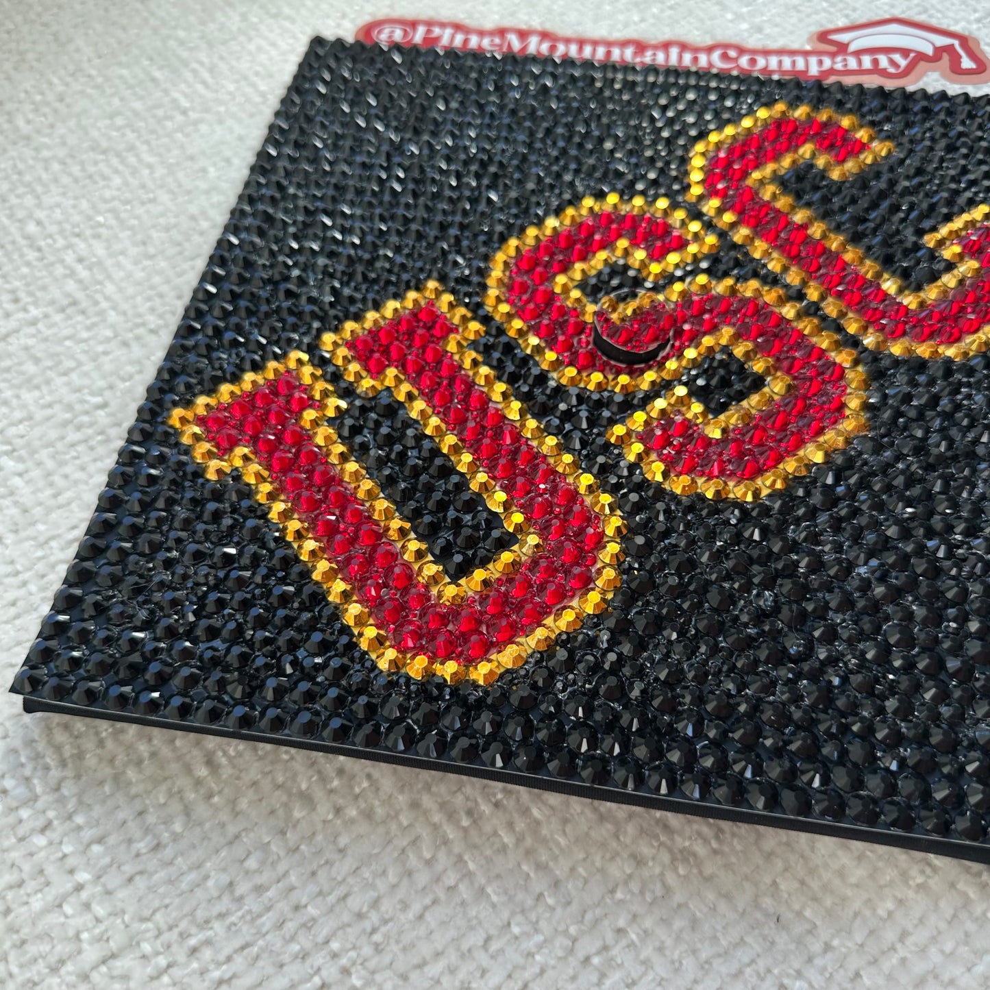 USC Rhinestone Graduation Cap Topper