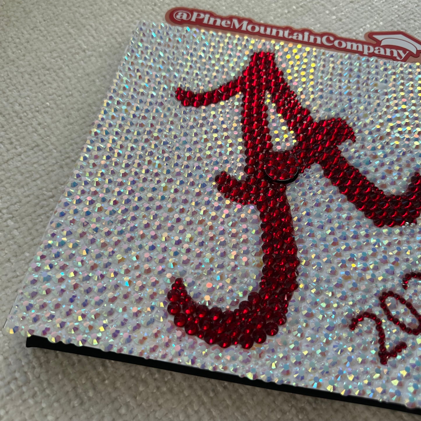 University of Alabama Rhinestone Graduation Cap Topper