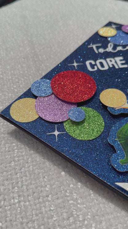 Core Memory Themed Graduation Cap Topper